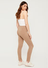 Jessica Beige Biker Pant