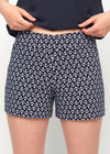 Isabella Navy Anchored Short