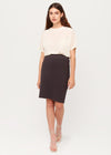 Ruby Knit Pencil Skirt - Sustainable