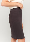 Ruby Knit Pencil Skirt - Sustainable