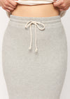 Rose pencil jogger skirt