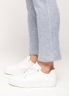 Emma Sky Blue Waffle Knit Trouser