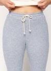 Emma Sky Blue Waffle Knit Trouser