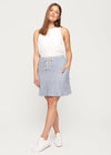 Vivian Waffle Flare Skirt with pockets