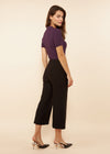 Carrie Black Ponte Wide Leg