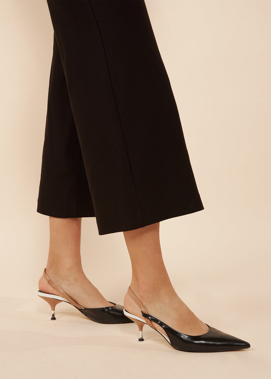 Carrie Black Ponte Wide Leg