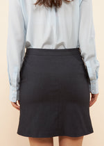 Lelia Denim Skirt with Pockets