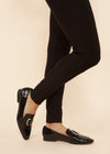 Jessica Black Biker Pant With Side Pockets