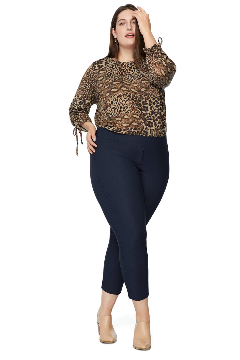 Marlie Slimming Pant in Navy